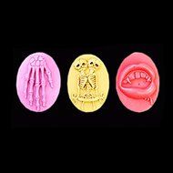 Mr.S Shop 3D Skeleton Bone Silicone Molds Fondant Jelly Cake Ice Sugar Mold Cake Decorating Tools N4
