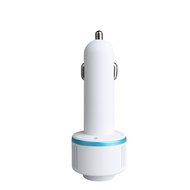 ATD Intelligent Double USB Charging Car Bluetooth Headset With Oxygen Bar Air Purification Humidifier(Blue Edge) N7