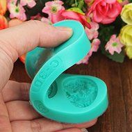 "Halloween Skeleton Skull Witch Styling Fondant Cake Mold Silicone Chocolate Candy Jelly Mould" shopping N3