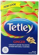 Tetley Tea, Ginger, 72-Count Tea Bags (Pack of 3)