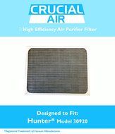 1 Hunter 30920 Air Purifier Filter; Fits Hunter Models: 30050, 30055, 30065, 37065, 30075, 30080 &amp; 30177; Designed...