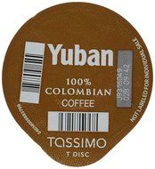Tassimo Yuban 100% Colombian Coffee, Net Wt. 3.88 Oz, 14-Count T-Discs N4