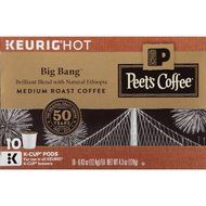Peet&#039;s Coffee K-Cup Packs Big Bang Medium Roast Coffee 10 Count (Pack of 4)