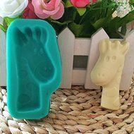 "3D Giraffe Shape Cake Mould Food Grade Animal Silicone Mold" shopping