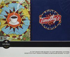 Timothy&#039;s Colombian Decaf Coffee Keurig K-Cups, 24 Count