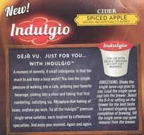 Indulgio Spiced Apple Cider Single Serve for Keurig K-Cup Brewers, 12 Count (Pack of 6) N35