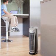 Alen T500 Tower Air Purifier with HEPA-Pure Filter for Allergies and Dust (Black, 1-Pack) N6