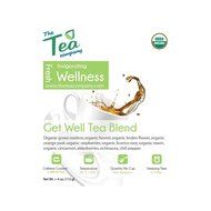 Organic Rose Chamomile Lavender Tea - Loose Herbal Blend - GMO Free - Relaxing - Calming Tisane by The Tea Company... N26