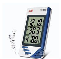 17BUY KT908 Digital Indoor Outdoor Thermometer Hygrometer Temperature Humidity Monitor with MAX/MIN Record Function N2