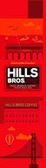 Hills Bros Coffee Dark Satin Premium Whole Bean Coffee, 32 Ounce