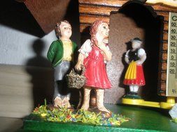 Weather house Hansel and Gretel