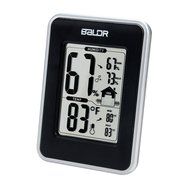 BALDR Weather Station, Displays Humidity and Temperature, Min, Max, and Trend Indicator, White N10