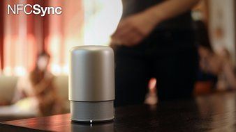 HiddenRadio2 Wireless Bluetooth Speaker - Retail Packaging - Silver N5