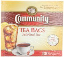 Community Coffee Iced Tea Bags, 24 Count (Pack of 6) N4