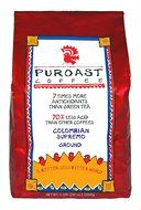 Puroast Low Acid Coffee Colombian Supremo Blend Drip Grind, 12-Ounces Bags (Pack of 2)
