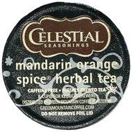 Celestial Seasonings Keurig Mandarin Orange Spice Tea K-Cups 24 Ct