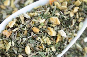 Organic Rose Chamomile Lavender Tea - Loose Herbal Blend - GMO Free - Relaxing - Calming Tisane by The Tea Company... N40