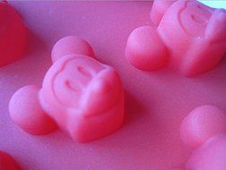 New Mickey Mouse 16 Holes Silicone Cake Decorating Chocolate Modelling Mold Ice Soap Shaping Cake Making Tools...