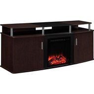 Altra Cherry Carson 70 inch LED Fireplace TV Console N2