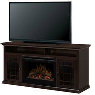 Dimplex Hazelwood Electric Fireplace &amp; Entertainment Center - Log Set (GDS25-1388DR)