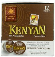 Copper Moon Kona Blend Single Cup Pod, 40 Count for Keurig K-cup Brewers N10