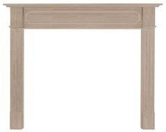 Pearl Mantels 111-50 Alamo Unfinished Fireplace Mantel, Interior Opening 50-Inch Wide by 42-Inch High