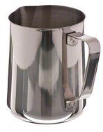 Update International EP-33 Stainless Steel Frothing Pitcher, 33-Ounce, Set of 24 N4