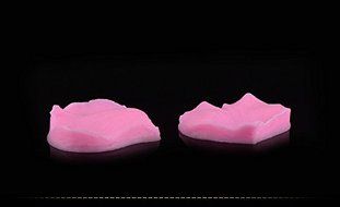 AnnyMart&reg; Rose Petals 3D Silicone Cake Impress Mold Roseleaf Flower Sugar Paste Soap Mold N2