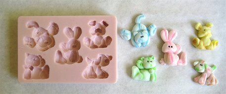 Stuffed Animals Silicone Mold N2