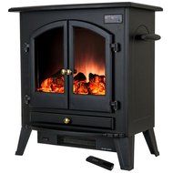 Golden Vantage 25" 1500W Freestanding Portable Adjustable Insert Electric Fireplace Stove Heater 5200 BTU w/ Remote N7