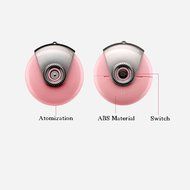 Removable Plug and Play Humidifier Cell Phone Beauty Mist Spray Diffuser for Android Smartphones (Pink) N12