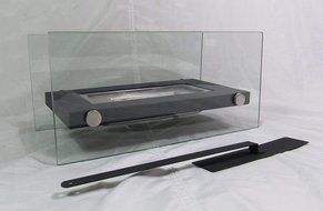 Designer&rsquo;s All Season Table Top Ethanol Fireplace, Both Indoor and Outdoor Use N2