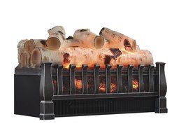 Duraflame DFI021ARU Electric Log Set Heater with Realistic Ember Bed, Antique Bronze