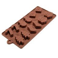 Matoen(TM) Christmas Chocolate Cake Jelly Ice Silicone Fondant Mold Mould Baking N4