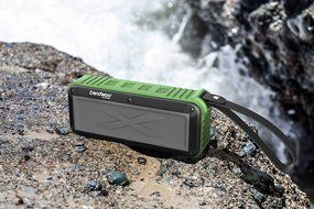 Trendwoo Portable Outdoor and Shower Bluetooth Speaker, Durable Wireless Waterproof Speakers Hands-Free with Built-In... N8