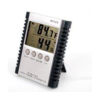 Alucky Weather Thermometers Indoor/Outdoor Digital Hygrometer Humidity Meter HC520 Multi-Fuction with LCD Screen... N4