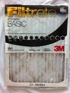 Filtrete Air Cleaning Filter 300 16x20x1