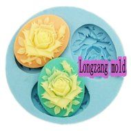 Longzang mini flower F0060 Fondant Mold Silicone Sugar mini mold Craft Molds DIY Cake Decorating