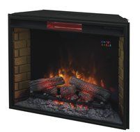 ClassicFlame 33II310GRA 33" Infrared Quartz Fireplace Insert with Safer Plug