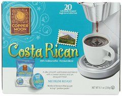 Copper Moon Kona Blend Single Cup Pod, 40 Count for Keurig K-cup Brewers N15