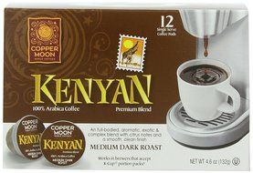 Copper Moon Kona Blend Single Cup Pod, 40 Count for Keurig K-cup Brewers N17