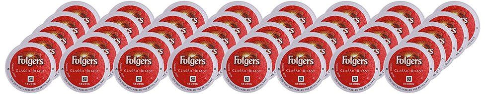 40-count K-cup Portion Packs for Keurig K-cup Brewers, Folgers Classic Roast