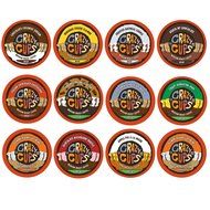 Crazy Cups Decaf Flavor Nation's Selection and Flavored Lovers Single Serve Cups for Keurig K Cups Brewer (48...