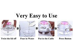 Best Cool &amp; Warm Mist Humidifier by JZK for Sinus Infection, Dry Sinuses, Eyes, Nose, Throat - Mini Personal Portable... N7