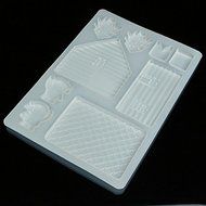 DIY Decor Tool Christmas House Cake Mold Chocolate Baking Mould Pudding Jelly shopping N4