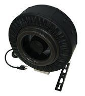Powermaxx 4-inch Australia Virgin Charcoal Filter and Inline Fan Combo (8 ft Ducting) N7