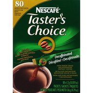 Nescafe Coffee, Taster's Choice Decaf Stick Pack, 4.79 Ounce Package, 80 Count N9