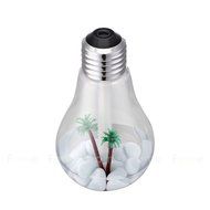 USB humidifier, Jaragar Portable Bulb Design Humidifier 400ml Capacity Lamp Air Humidifier 7 Colorful LED Night... N8