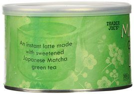 Trader Joe's Matcha Green Tea Latte Mix, 8 ounces N4