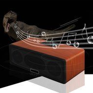 Wireless Bluetooth Speaker(Battery Included), ERISAN Portable Stereo Media Indoor &amp; Outdoor Speaker for iPhone... N3